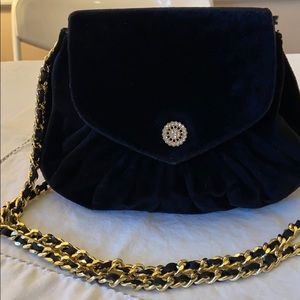 COPY - Black Velvet Bag